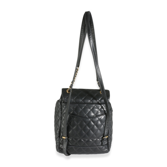 Chanel Black Quilted Calfskin Urban Spirit Backpack - Picture 3 of 6